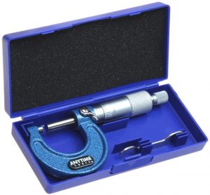 anytime tools 0-1" micrometer in case